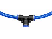 Conexão em T Rápida Instantânea para Mangueira Tecalon/Nylon M10 / M-T10 - 10328