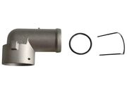 Cotovelo da Carcaça da Válvula Termostática VW Gol G5/Fox - Rhopem (Alumínio)