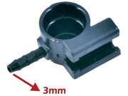 Suporte do Bico Injetor de Partida a Frio Linha Fiat Corrugado 3mm