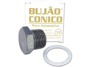Bujão do Cárter do Motor Cônico M18 - Recuperador Rosca