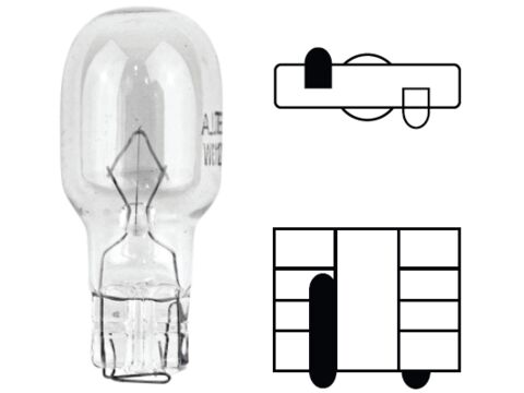 Lâmpada Super Pingão 13W T15 - 12V