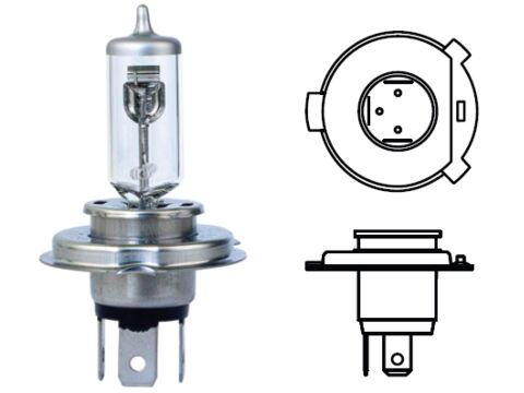 Lâmpada H4 35/35W 12V