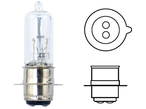 Lâmpada M5 35/35 12V Honda Biz 100/125 Teslla
