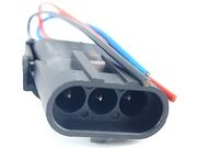 Conector 3 Vias Sonda Lambda Vectra, Omega, Astra, Blazer V6, Silverado,Inj. Eletrônica Linha Pesada