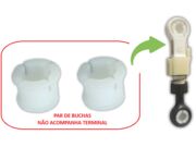 Buchas dos Terminais dos Cabos de Marchas Engate/Seleção VW Amarok -Câmbio Manual 