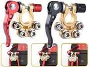 Terminal de Bateria Sapinho com Engate Rápido - Positivo(Vermelho) / Negativo(Preto) - PAR - 9573