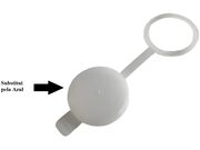 Tampa do Reservatório do Limpador do Para-Brisa Ford, Fiat - Azul - 9942